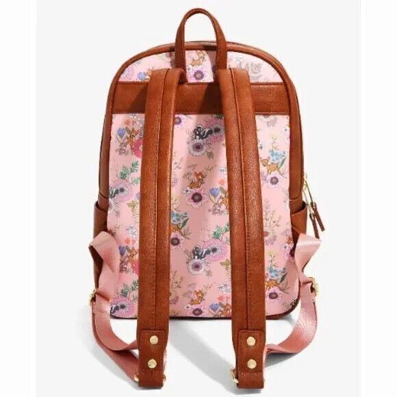 Loungefly Disney Bambi Cast Floral‎ Mini Backpack - Picture 3 of 5